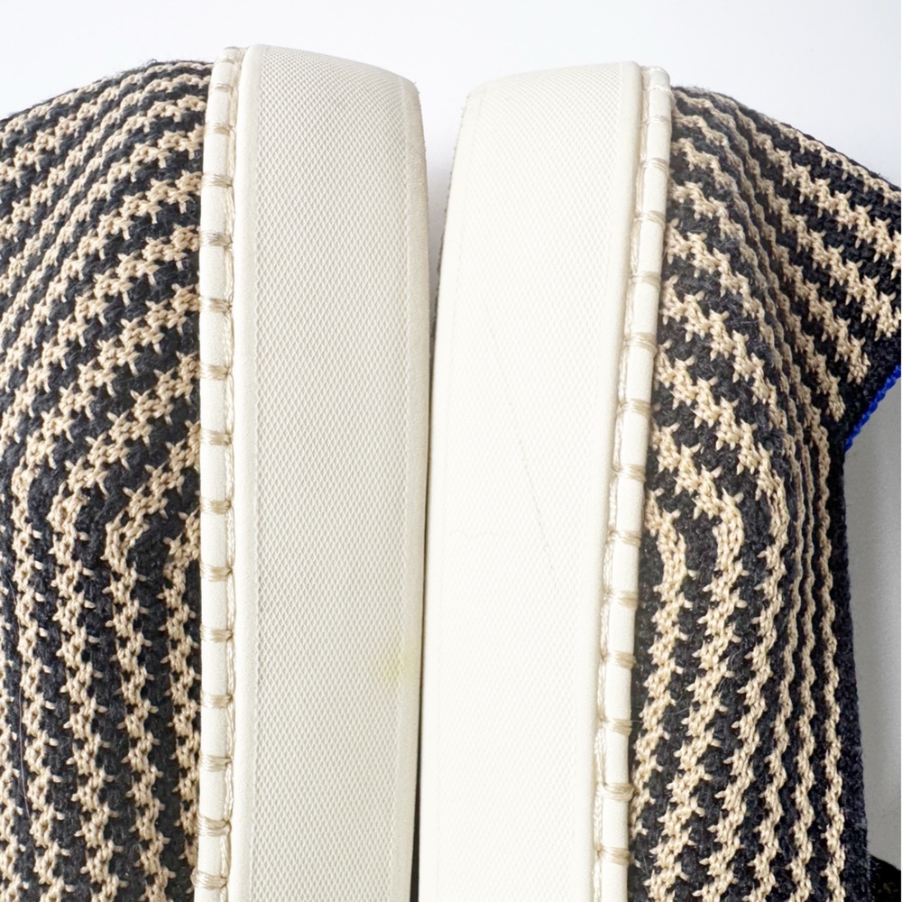 Rothy's The Original Slip On Sneaker in Toffee Stripe Hemp | 10 - Picture 7 of 12